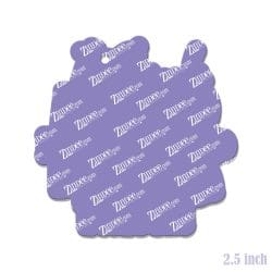 Alternative view of Speak Mind Bite Tongue – Acrylic Keychain Blank (2.5") | Optional Sticker or UV DTF