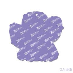 Alternative view of St. Patrick Cactus – Acrylic Keychain Blank (2.5") | Optional Sticker or UV DTF
