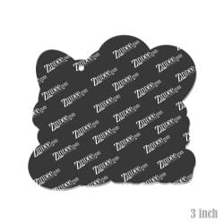 Alternative view of Am I The Drama – Acrylic Keychain Blank (3") | Optional Sticker or UV DTF