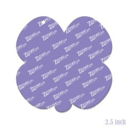 Alternative view of Chubby Clover – Acrylic Keychain Blank (2.5") | Optional Sticker or UV DTF