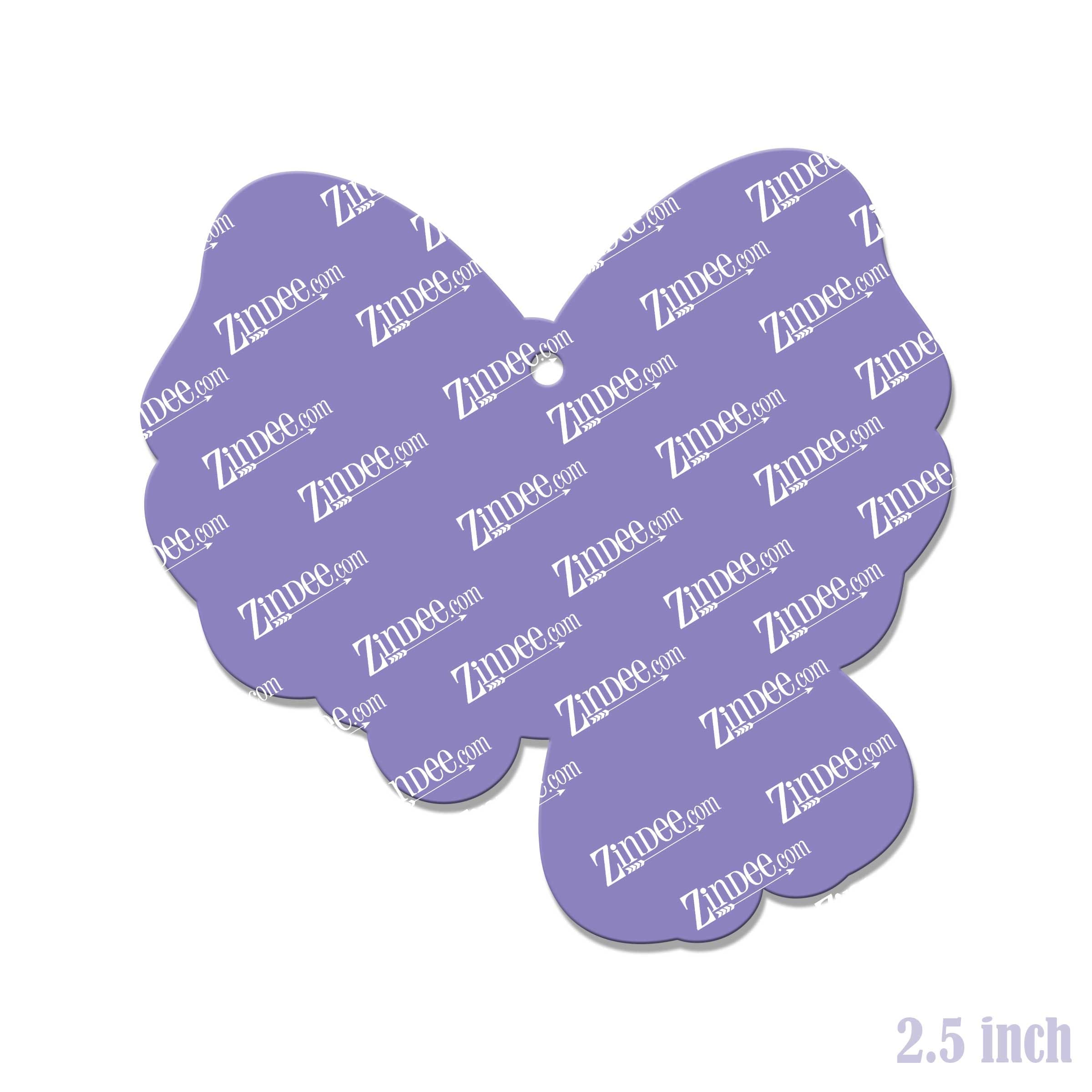 Coquette Stethoscope Bow – Acrylic Keychain Blank (2.5") | Optional Sticker or UV DTF - Image 2