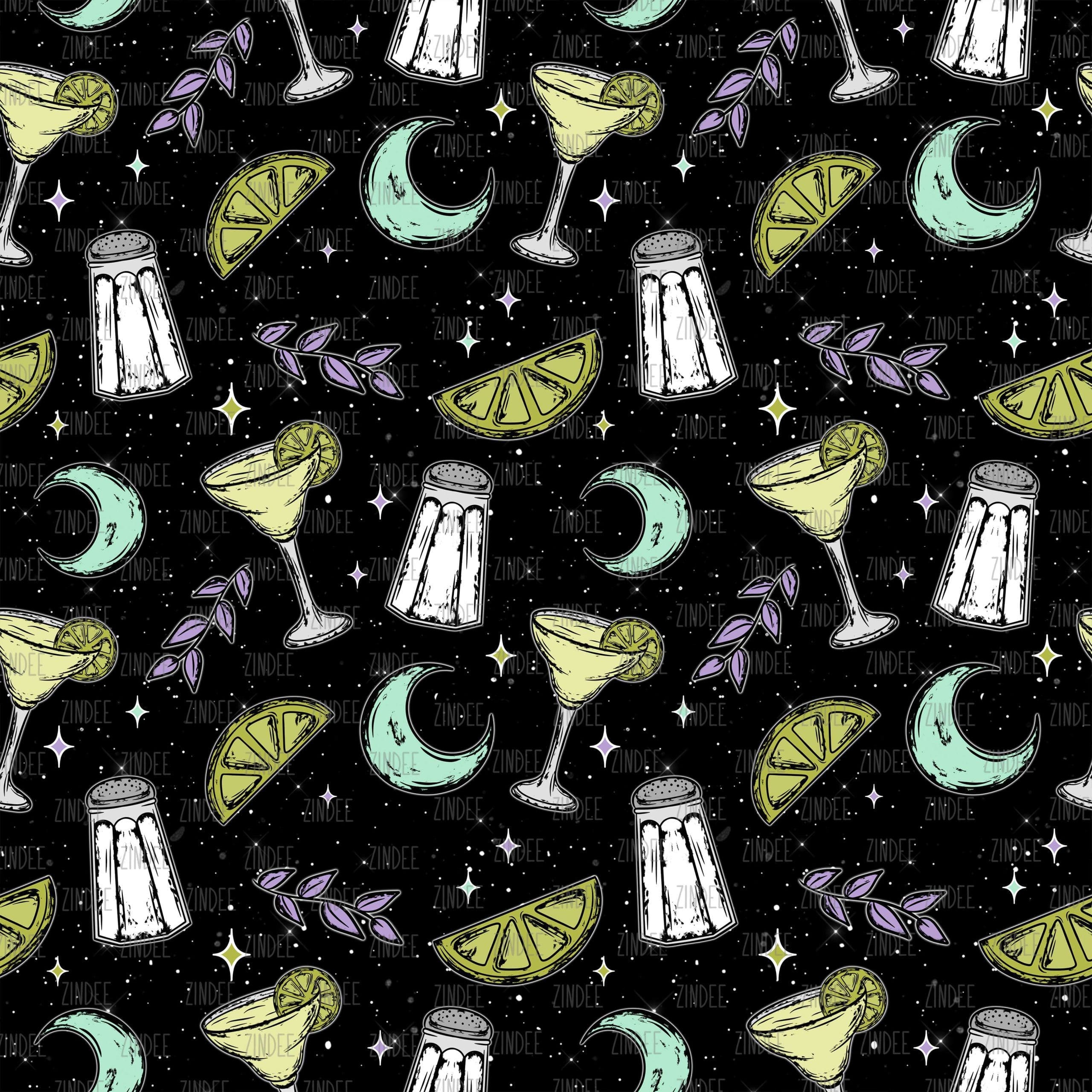 Midnight Margaritas seamless (Sublimation Sheet)