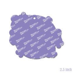 Alternative view of Baseball Era – Acrylic Keychain Blank (2.5") | Optional Sticker or UV DTF