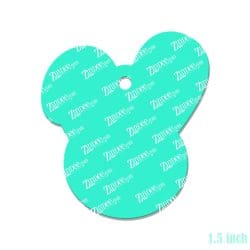 Alternative view of Chubby Bunny Acrylic Blank- Sticker- UV DTF (1.5 inch)