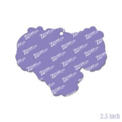 Alternative view of Spring Uterus – Acrylic Keychain Blank (2.5") | Optional Sticker or UV DTF
