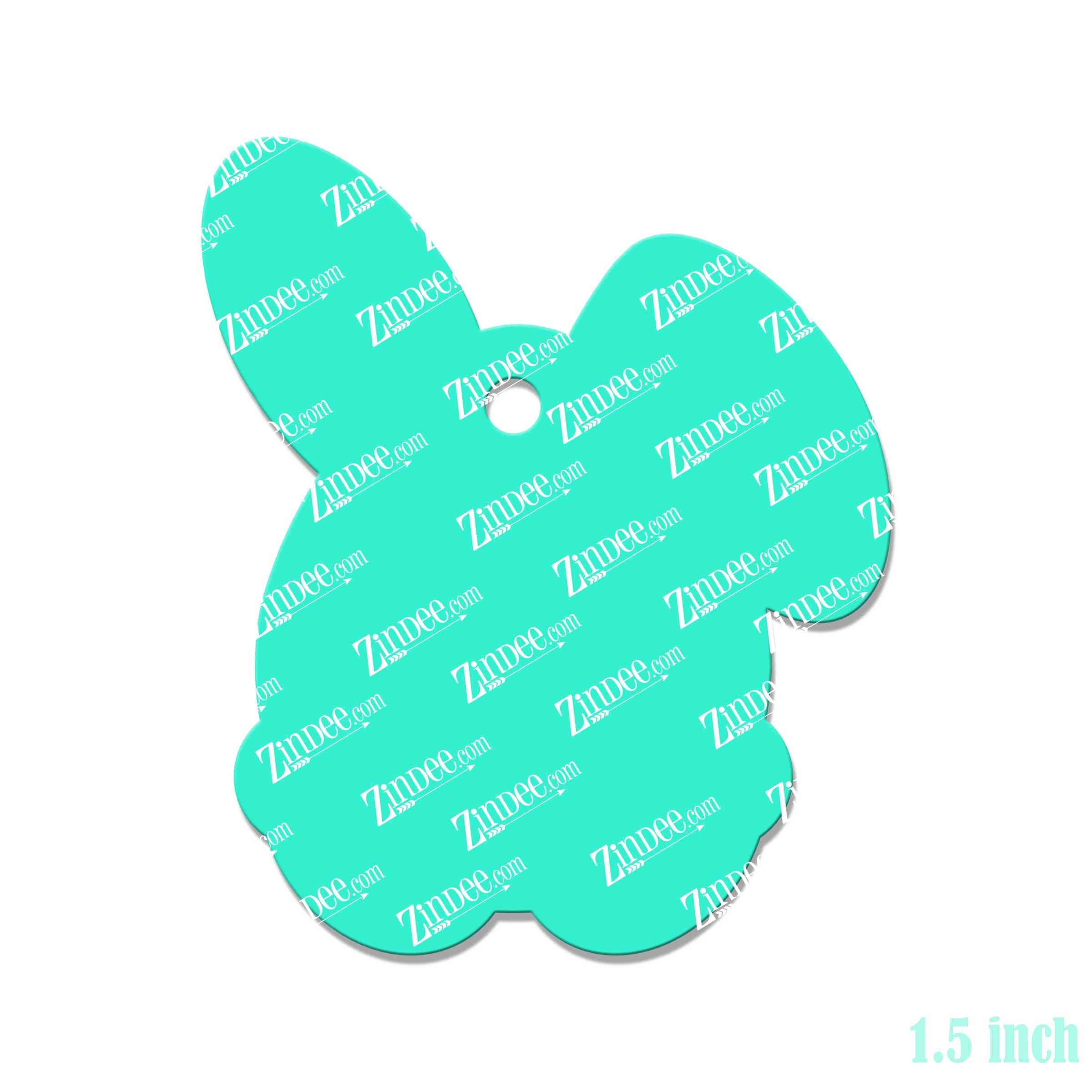 Bunny Egg Acrylic Blank- Sticker- UV DTF (1.5 inch) - Image 2