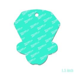 Alternative view of Candy Ring – Mini Acrylic Charm Blank (1.5") | Optional Sticker or UV DTF