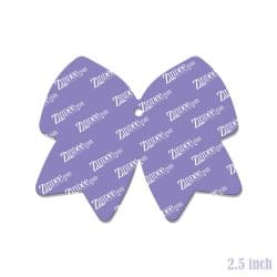 Alternative view of Cheer Bow Version 2 – Acrylic Keychain Blank (2.5") | Optional Sticker or UV DTF