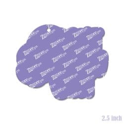 Alternative view of Don't Ovary Act – Acrylic Keychain Blank (2.5") | Optional Sticker or UV DTF