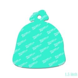 Alternative view of Fish In Bag – Mini Acrylic Charm Blank (1.5") | Optional Sticker or UV DTF