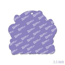 Alternative view of Ray of Darkness – Acrylic Keychain Blank (2.5") | Optional Sticker or UV DTF