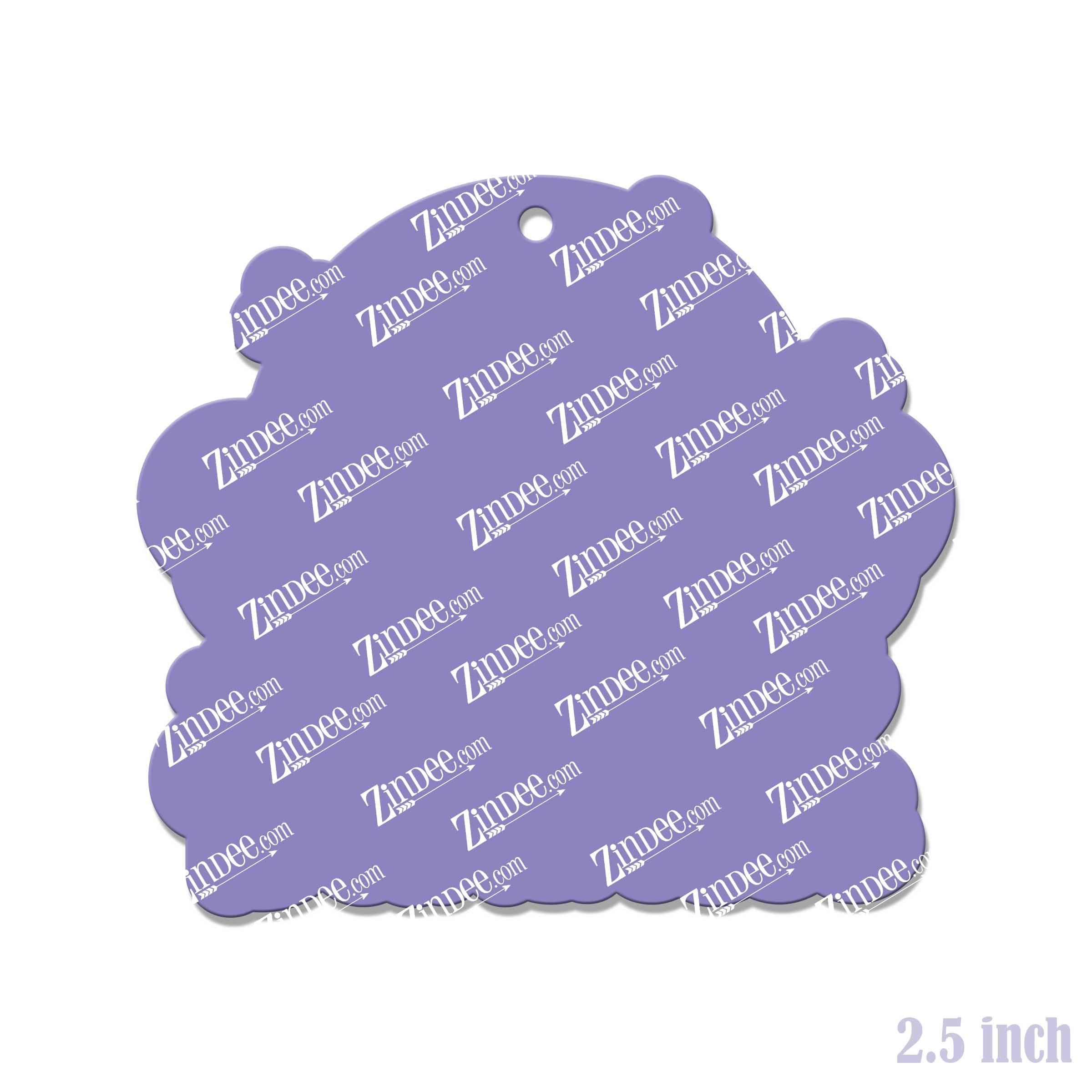 Ray of Darkness – Acrylic Keychain Blank (2.5") | Optional Sticker or UV DTF - Image 2