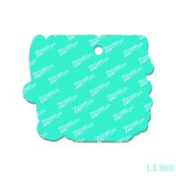 Alternative view of Side Quest ADHD – Mini Acrylic Charm Blank (1.5") | Optional Sticker or UV DTF