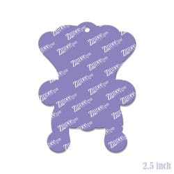 Alternative view of Throne – Acrylic Keychain Blank (2.5") | Optional Sticker or UV DTF
