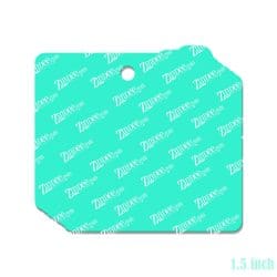 Alternative view of Too Many Tabs Open – Mini Acrylic Charm Blank (1.5") | Optional Sticker or UV DTF
