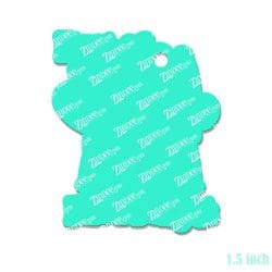 Alternative view of Possum Delight – Mini Acrylic Charm Blank (1.5") | Optional Sticker or UV DTF