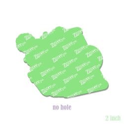 Alternative view of Cheerleader Tag  – Acrylic Badge Reel Blank (2") No Hole | Optional Sticker or UV DTF