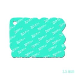 Alternative view of Fuck Your Feelings – Mini Acrylic Charm Blank (1.5") | Optional Sticker or UV DTF