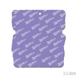 Alternative view of All Of This Audacity – Acrylic Keychain Blank (2.5") | Optional Sticker or UV DTF
