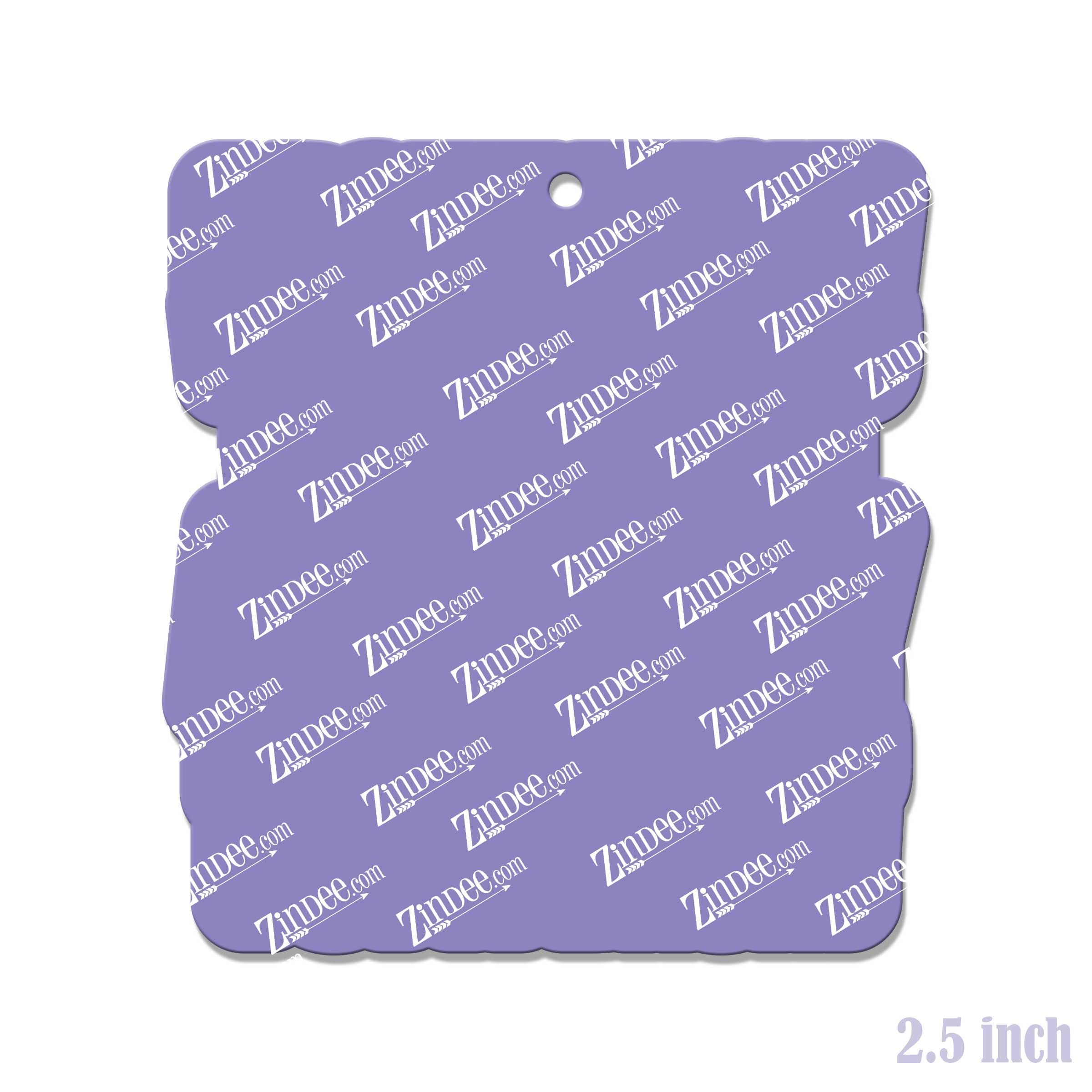 All Of This Audacity – Acrylic Keychain Blank (2.5") | Optional Sticker or UV DTF - Image 2