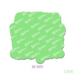 Alternative view of And This is Why – Acrylic Badge Reel Blank (2") No Hole | Optional Sticker or UV DTF