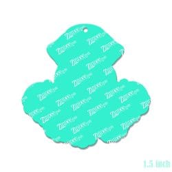Alternative view of Nurse Octopus – Mini Acrylic Charm Blank (1.5") | Optional Sticker or UV DTF