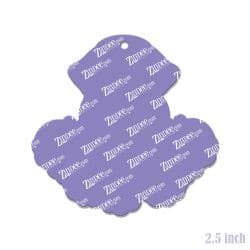 Alternative view of Nurse Octopus – Acrylic Keychain Blank (2.5") | Optional Sticker or UV DTF