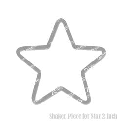 Star Shaker Piece (2 inch)