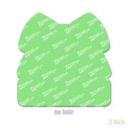 Alternative view of All Star Cheer Tag – Acrylic Badge Reel Blank (2") No Hole | Optional Sticker or UV DTF