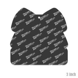 Alternative view of All Star Cheer Tag – Acrylic Keychain Blank (3") | Optional Sticker or UV DTF