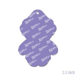 Alternative view of Elf – Acrylic Keychain Blank (2.5") | Optional Sticker or UV DTF