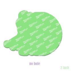 Alternative view of Field Hockey (BOY) – Acrylic Badge Reel Blank (2") No Hole | Optional Sticker or UV DTF