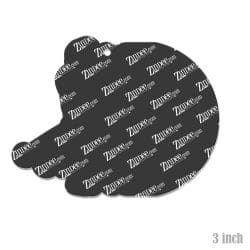 Alternative view of Field Hockey (BOY) – Acrylic Keychain Blank (3") | Optional Sticker or UV DTF