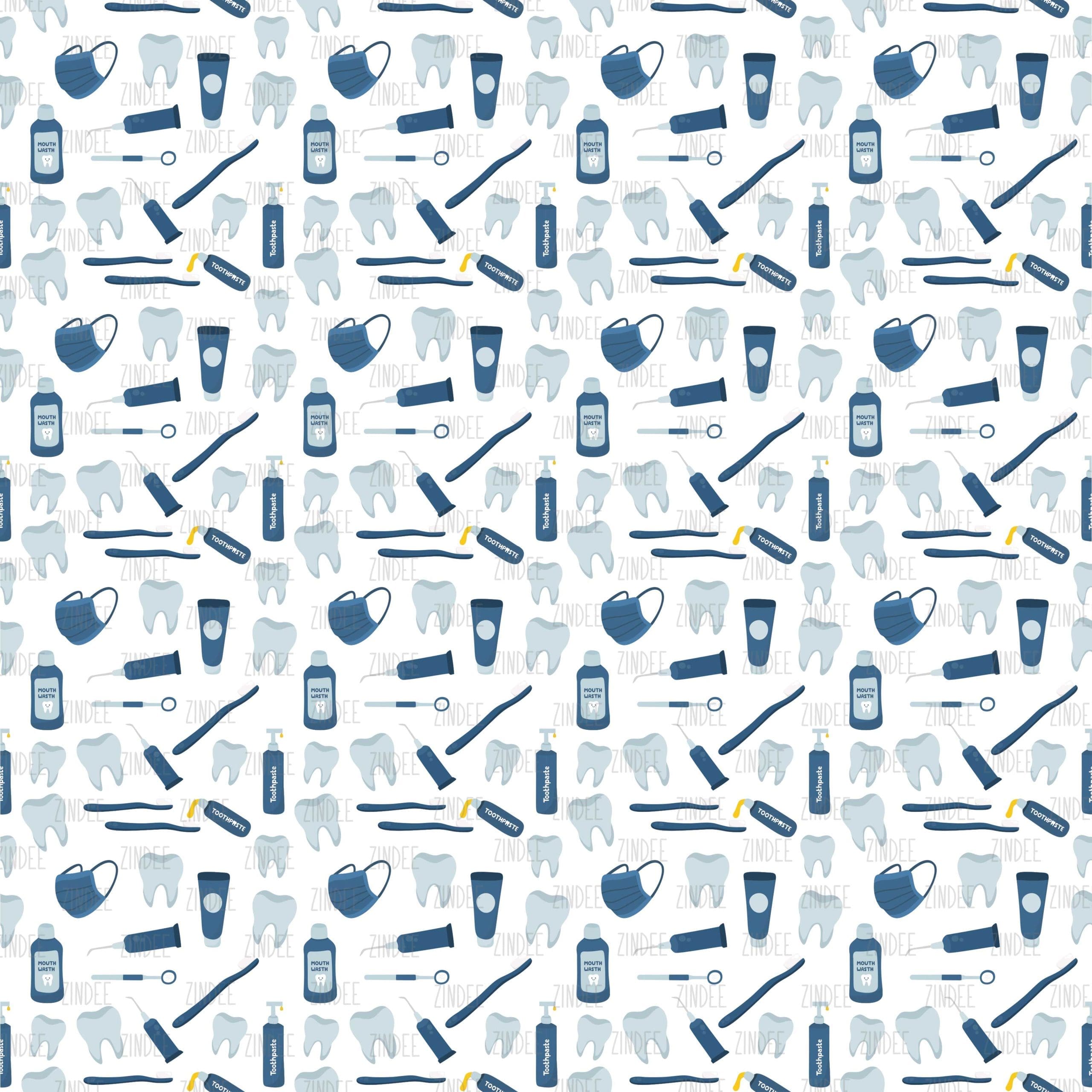 Dentist Supplies seamless (vinyl)