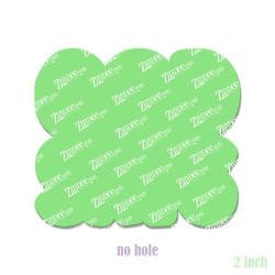 Alternative view of God Says I Am – Acrylic Badge Reel Blank (2") No Hole | Optional Sticker or UV DTF