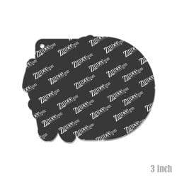 Alternative view of Volleyball Tag – Acrylic Keychain Blank (3") | Optional Sticker or UV DTF