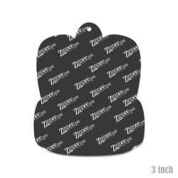 Alternative view of Backpack – Acrylic Keychain Blank (3") | Optional Sticker or UV DTF