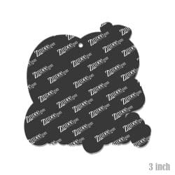 Alternative view of Counselor – Acrylic Keychain Blank (3") | Optional Sticker or UV DTF