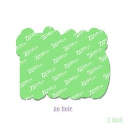 Alternative view of Don't Get It Twisted – Acrylic Badge Reel Blank (2") No Hole | Optional Sticker or UV DTF
