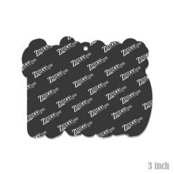 Alternative view of Don't Get It Twisted – Acrylic Keychain Blank (3") | Optional Sticker or UV DTF
