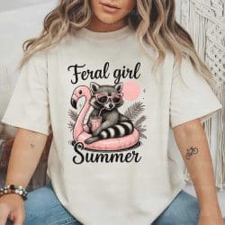 Feral Girl Summer DTF Transfer