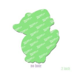 Alternative view of Goose Witch Hat – Acrylic Badge Reel Blank (2") No Hole | Optional Sticker or UV DTF