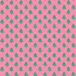 Pink Christmas seamless (vinyl)