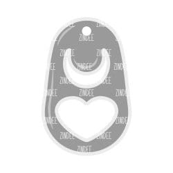 Soda Can Pop Tab – Mini Acrylic Charm Blank (1.5") | Optional Sticker or UV DTF
