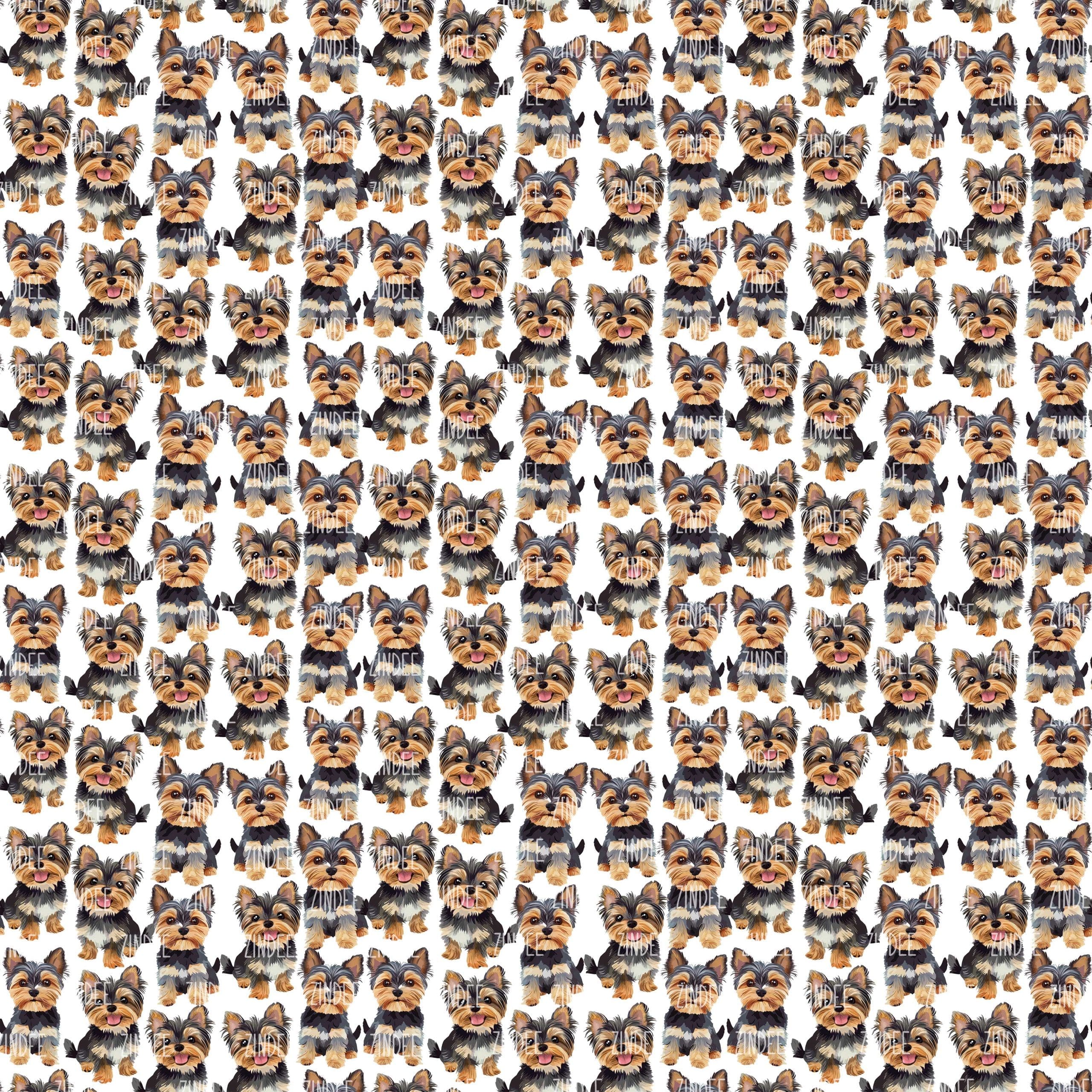 Yorkshire Terriers (Sublimation Sheet)