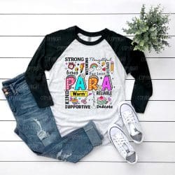 Para Collage DTF Transfer