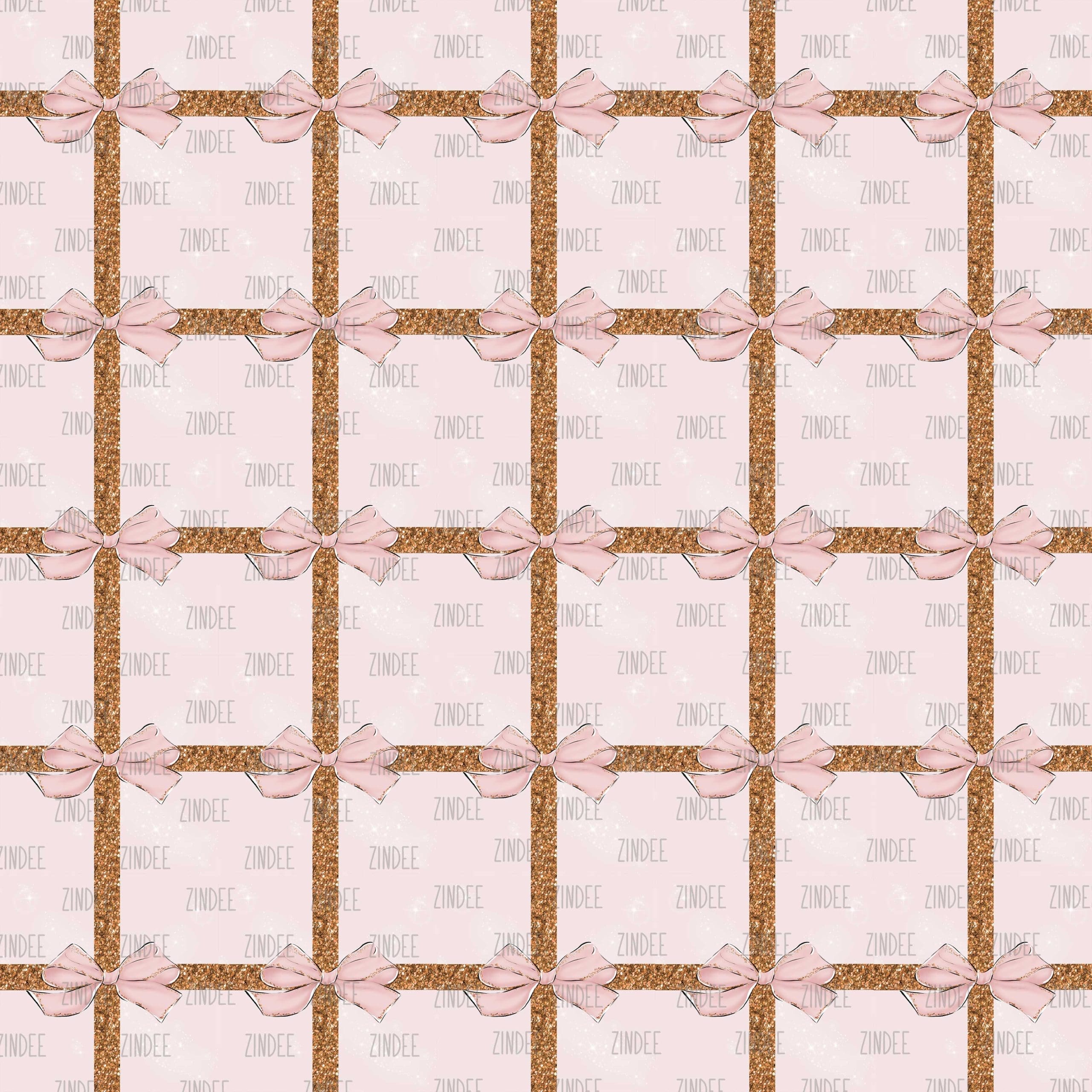 Pink Glitter Gold Gifts seamless (vinyl)