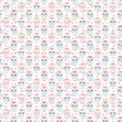 Sugar Skulls Cute seamless (vinyl)
