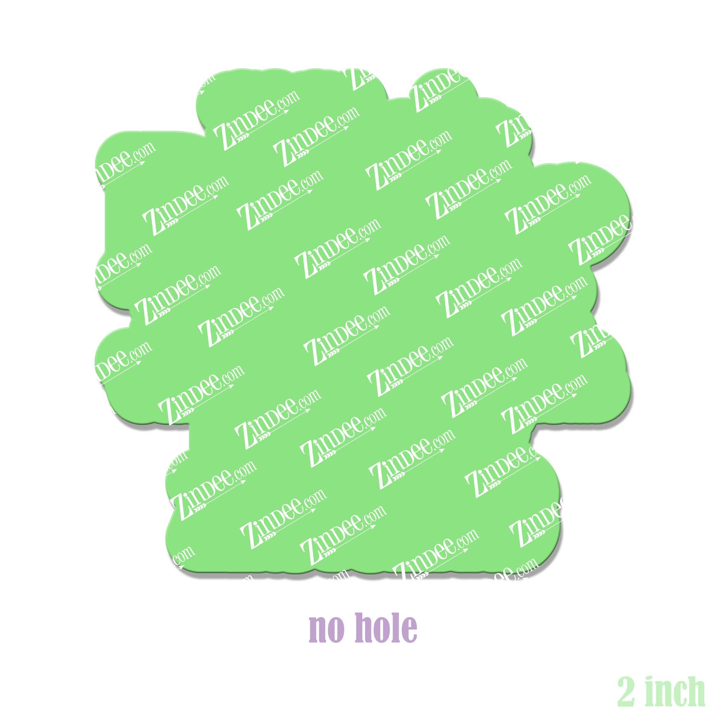 If I Had A Dollar – Acrylic Badge Reel Blank (2") No Hole | Optional Sticker or UV DTF - Image 2