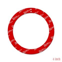 Circle Open Ornament 4"